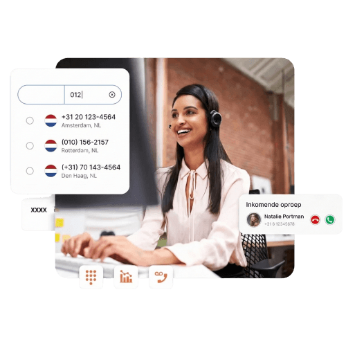 Virtual receptionist for businesses