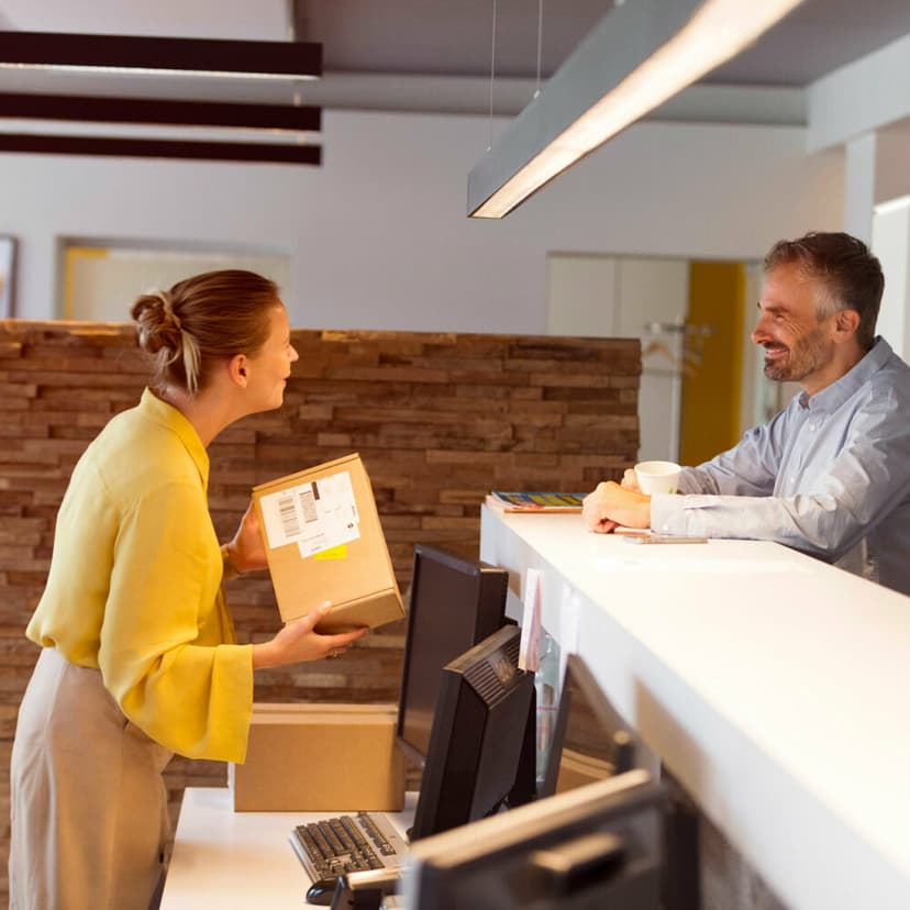 Virtual receptionist configuration