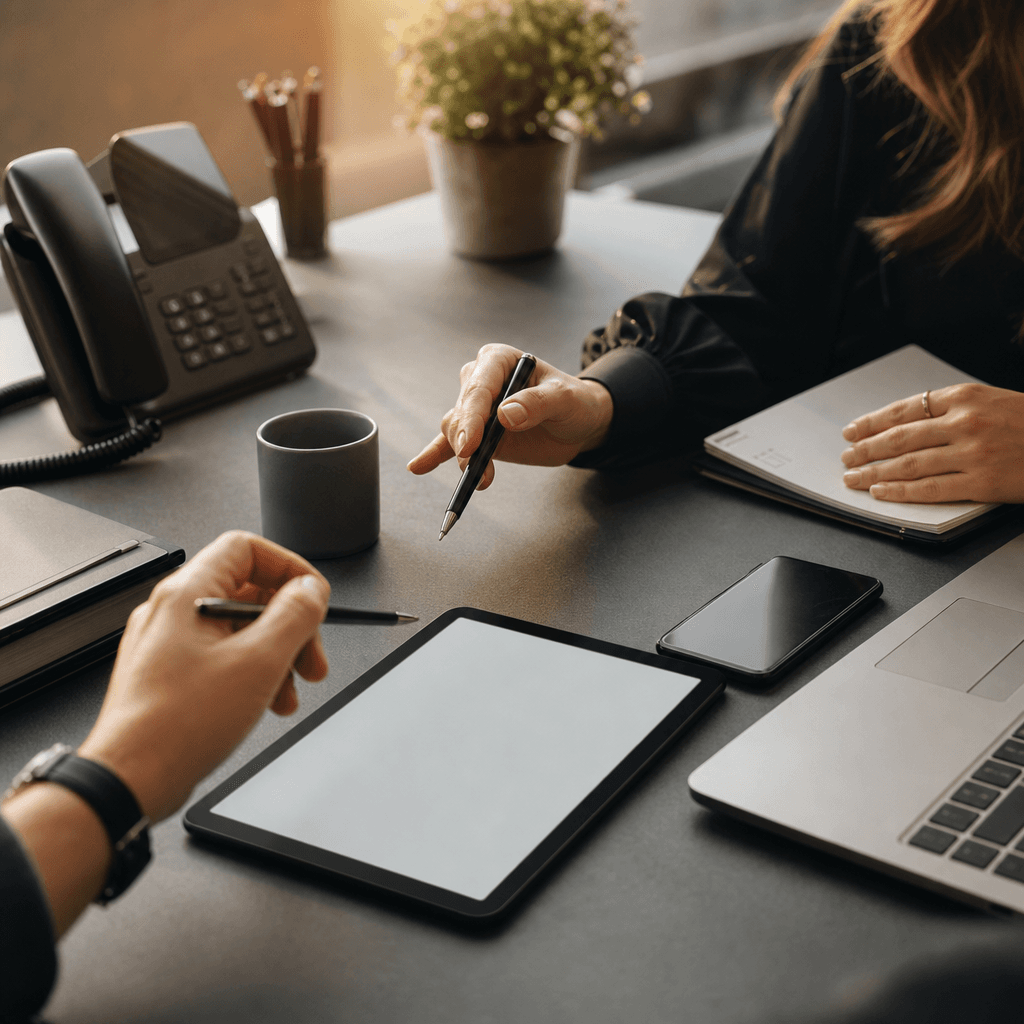 Comparison table showing UK AI receptionist pricing tiers with minutes included, cost per minute, and typical use cases