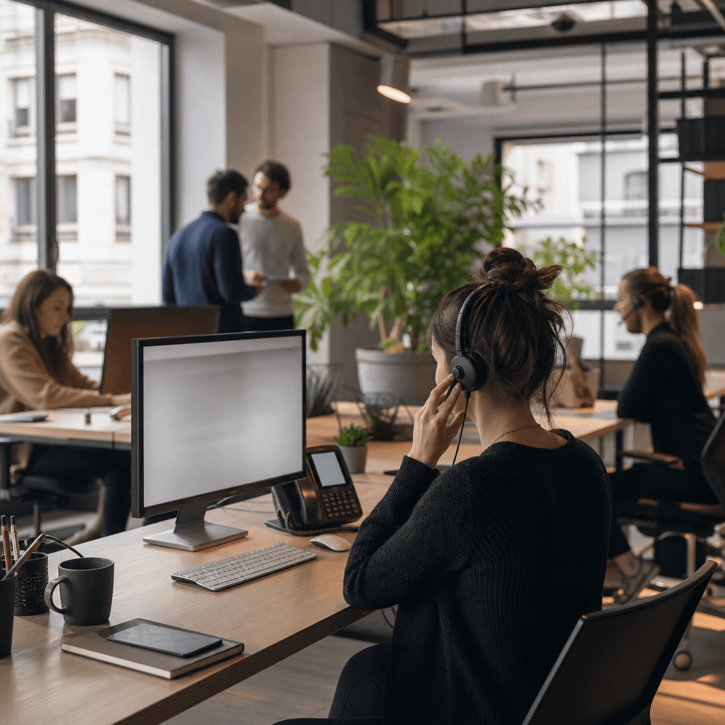 Réceptionniste virtuelle prix: calculez votre ROI réel