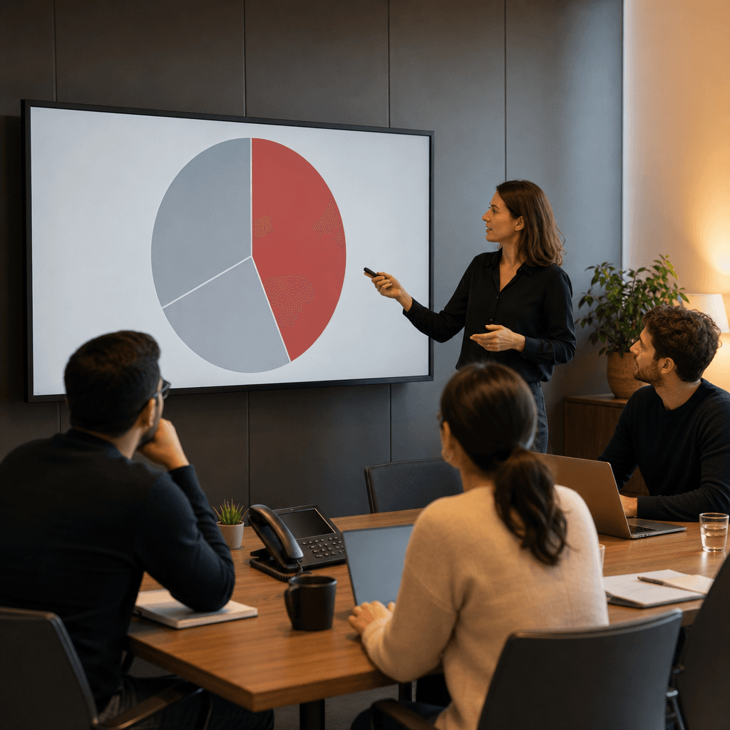 Infographic showing cost breakdown pie chart: voice AI minutes vs middleware layers vs CRM integration fees, with the middleware segment highlighted in red